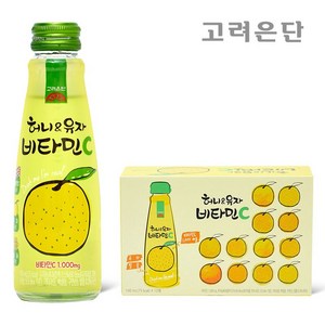 고려은단 허니 앤 유자 비타민C, 140ml, 40개