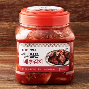 인우 더맛나 썰은 배추김치 1.1kg 1개, 1.1kg × 1개, one option