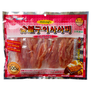 라이코스펫 숯불구이사사미 500g, 1개