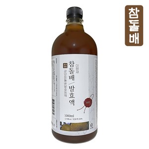 참돌배 발효 원액 돌배즙 3년 자연 숙성 발효액 참돌배청, 4개, 1L