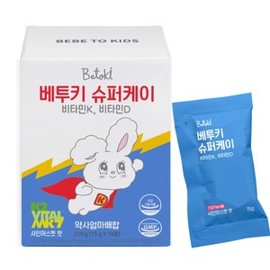 베투키 슈퍼케이 비타민K 비타민D 아르기닌 키성장 영양제 포켓젤리, 1개, 14회분