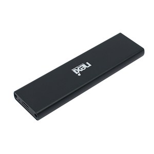 넥시 USB3.1 C 타입 M.2 SSD NGFF 케이스 NX-U31M2, NX-U31M2(블랙)