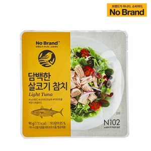 노브랜드 담백한 살코기 참치 90g 대용량, 20개