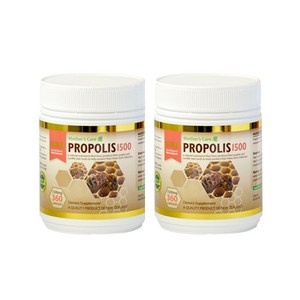 마더스케어 뉴질랜드 골드 프로폴리스 1500mg 360정 2팩 MOTHERS CARE GOLD PROPOLIS, 2개