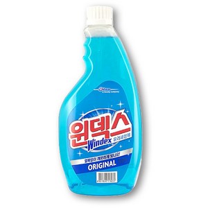 윈덱스 스프레이 유리세정제 리필, 500ml, 1개