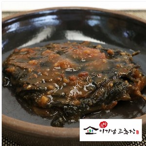 순창 명인 이기남할머니고추장 - 된장콩잎 장아찌 2kg, 1개