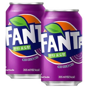 환타 포도 음료, 355ml, 24개