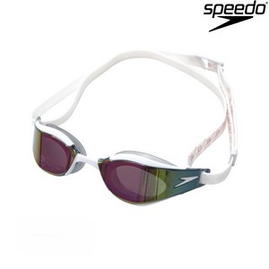 스피도 패스트스킨 하이퍼 엘리트 미러 수경 Fastskin speedo, WHITE (아시안 핏), 1개, 8-12819F979