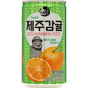 대일 참맑은 제주감귤 175ml x 30캔, 30개