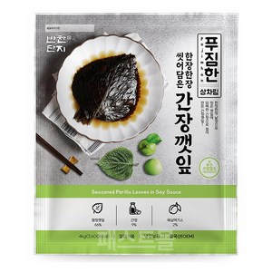 반찬단지 매실 간장깻잎 4kg, 1개