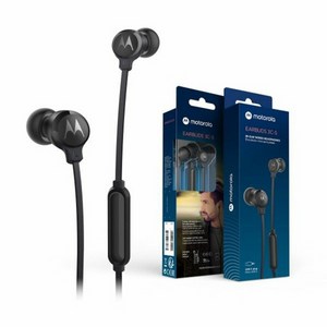 모토로라 EARBUDS 3C-S C타입 유선 이어폰, 블랙, 상세페이지 참조