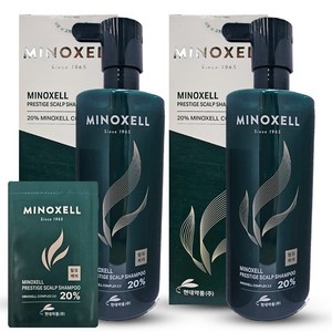 [홈쇼핑 최신상] 마이녹셀 프레스티지 탈모 샴푸 480ml 2개+샘플, 2개