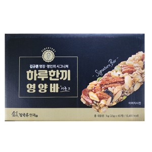 김규흔명장 명장의 시그니처 하루한끼 영양바 시즌2, 1개, 1kg