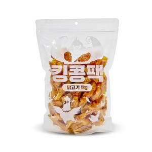 킹콩팩 강아지 간식, 1개, 1kg, 닭가슴살+고구마