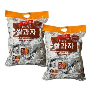 크리스피 허니 눈꽃쌀과자 2kg, 1kg, 2개