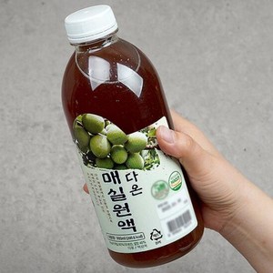 지투지샵 다온_무농약 매실원액 900ml x 2병, 2개