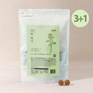 바라기 약쑥캔디 파우치 3+1 900g, 4개, 225g