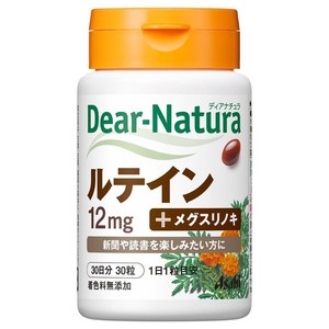 일본 직구 DEAR NATURA 눈 건강 루테인 효능 보충제 30정 1개