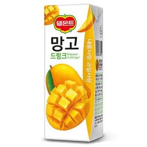 델몬트 드링크 망고, 190ml, 32개