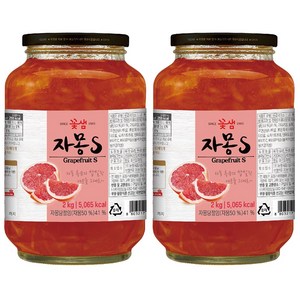 꽃샘 자몽S 2kg 2개세트, 1개입, 2개