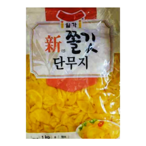 일가집 쫄깃 단무지 1kg, 1개