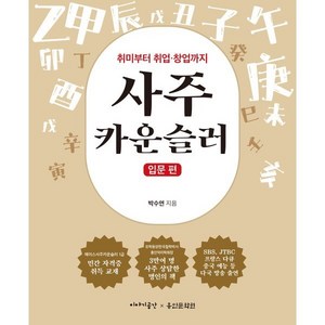 사주 카운슬러: 입문 편:취미부터 취업 창업까지, 박수연, 이야기공간