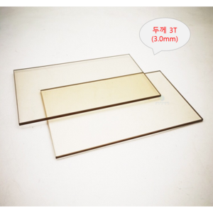 난로유리 화목난로 벽난로 캠핑난로용 내열유리 주문제작 3t, 90X225mm 3t, 1개