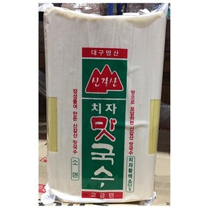 치자소면국수(신갈산 3k)X6/ 대용량 식자재, 6개, 3kg