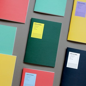 [건망증] 더메모 체크리스트북 / 만년형 모조지 게획 버킷리스트 중철 심플 모던, 옵션선택, khaki, 개당 수량