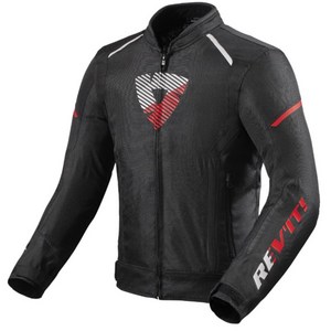 REVIT SPRINT H2O (방수) JACKET, XL, 블랙네온레드