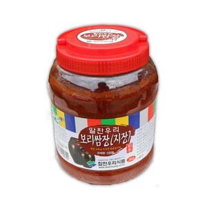 알찬우리 보리쌈장 시금장 보리개떡장 등겨장 집장 3kg, 1개