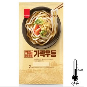 [농협X삽립] 우리밀 가락우동 2인(415g), 2개, 415g