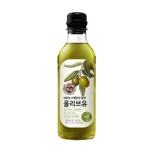 백설 스페인산 압착 올리브유, 500ml, 1개