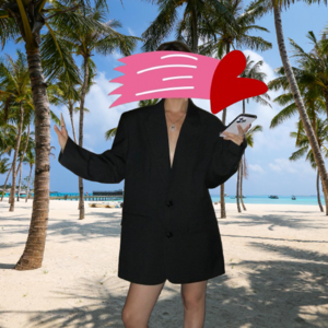 블오버핏 루즈핏 블레이저 보이프랜드핏 여성자켓