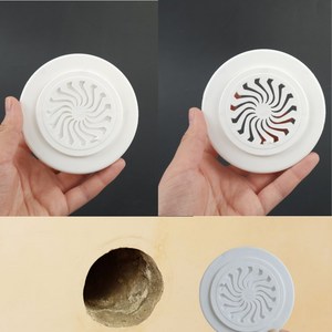 에어컨 배관 벽 구멍 통풍 커버 마개 메꾸라 부싱 캡 엔드링 덮개, F_100-110mm, 1개