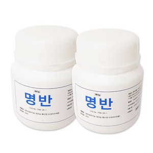 삼현 명반 180g 백반가루 봉숭아물 뱀퇴치 염색 매염제 명반가루, 1개, 2개입