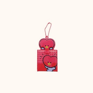 BT21 Minini 미니니 거울키링 열쇠고리 미니거울 코야 알제이 슈키 망 치미 타타 쿠키, 타타 TATA, 1개