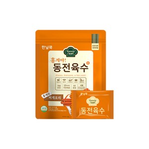 동전 한알 육수 3가지 맛 요리연구가 명인 제조, 40g, 1개, 홍게맛