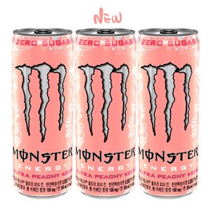 오늘쇼핑/몬스터 에너지 울트라 피치 킨 Monster Ultra Peachy Keen, 20개, 355ml