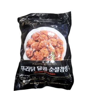 트레이더스 푸라닭 달콤 순살강정1kg [무료배송 아이스박스포장], 1개, 1kg