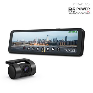 [본사정품][실외형]파인뷰 R5 POWER Wi-Fi 룸미러 블랙박스 실외형 2채널 Q/F 26cm 대화면 극초고화질 블랙박스, RV/SUV/스포츠/해치백/경차, 32GB 출장장착