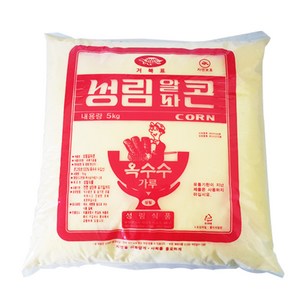 알파콘 옥수수가루 5kg 성림식품, 1개