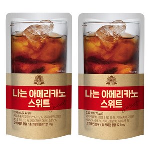 태웅식품 나는 아메리카노 스위트, 230ml, 10개