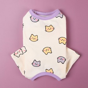 강아지올인원 여아용 야옹이 올인원 XS-3XL, 1개, AL078PU