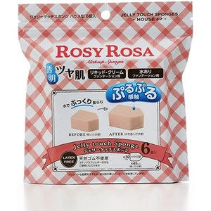 ROSY ROSA 로지로사 젤리 터치 스펀지 젤리 퍼프, 1개