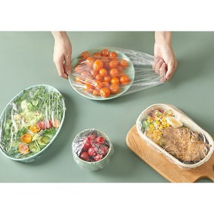 천사마음 일회용 주방 위생 랩 커버, 2세트, 100개입, FREE(one size)