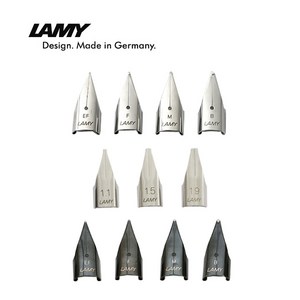 LAMY 만년필 펜촉 유광스틸, 캘리용1.5mm, 1개