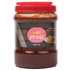 맛담은 골뱅이무침양념 2kg 단품 /꼬막무침 비빔국수 미나리초무침 오징어초무침 미역초무침 더덕무침 양념 소스, 골뱅이무침양념2kg_1개, 1개