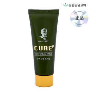 김정문알로에 큐어 크림 프라임100ml, 1개, 100ml