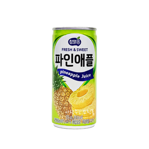 참맑은 파인애플 175ml 30캔 2박스(60캔) 서비스 음료, 60개